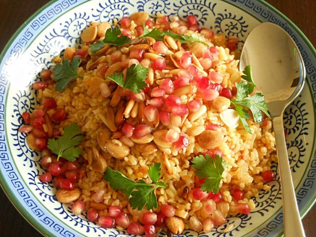 طريقة تحضير البرغل المفلفل بالبندورة Borgol