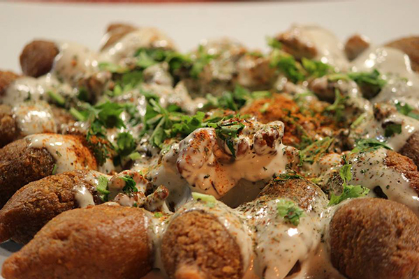 طريقة تحضير الكبة بصلصة الطحينة الشهية Kobbeh4
