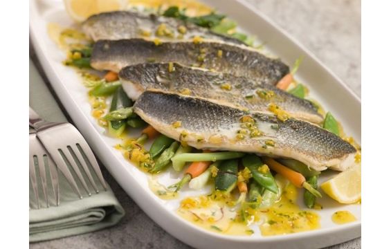 سمك بالزعفران من نانسي حبيقة