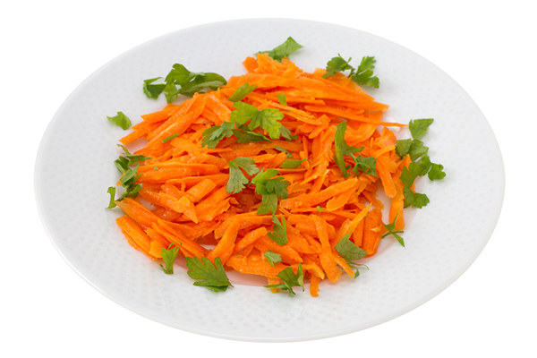 سلطة الجزر بالبهارات من المطبخ المغربي