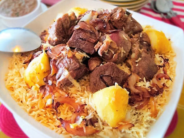  زربيان اللحم .. لسفرة مميزة Zerbian-beef