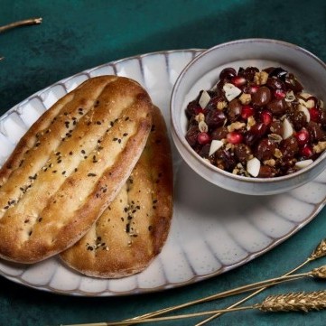 الخبز الإيراني نان بربري