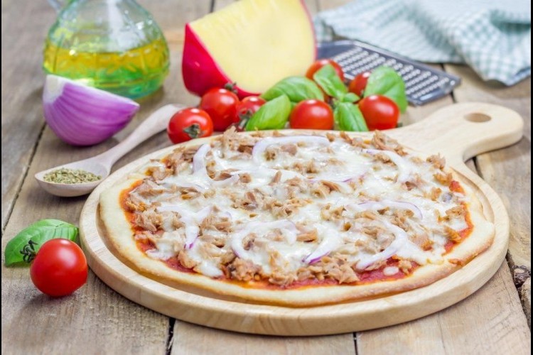 بيتزا التونة للرجيم