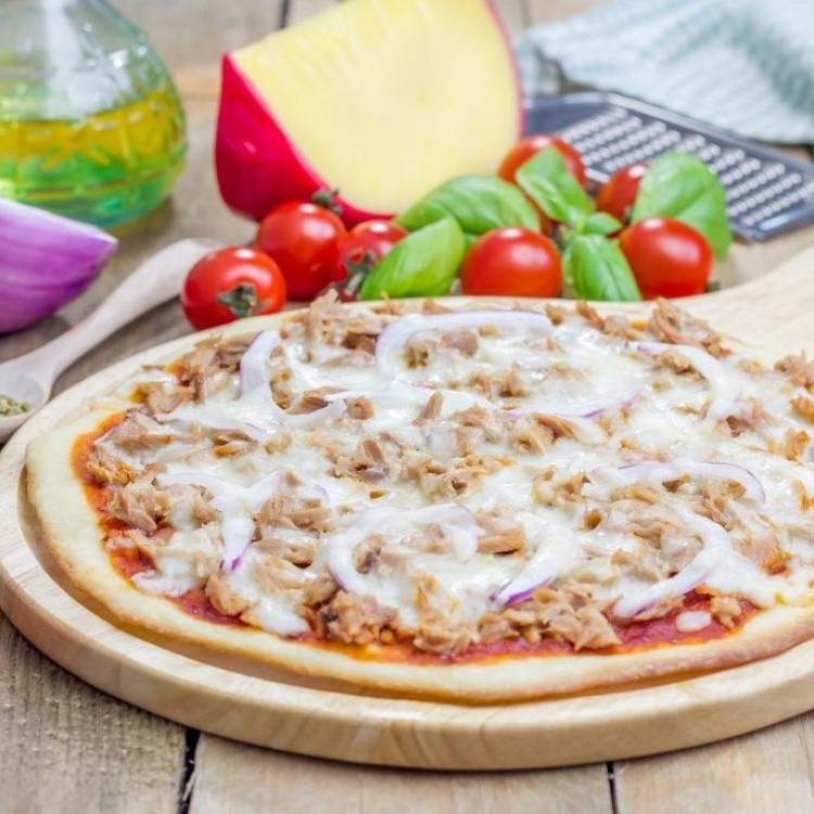 بيتزا التونة للرجيم