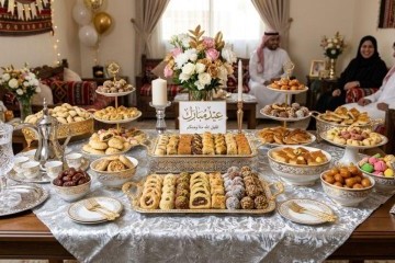 نصائح عملية لترتيب طاولة طعام عيد الفطر السعيد للضيوف