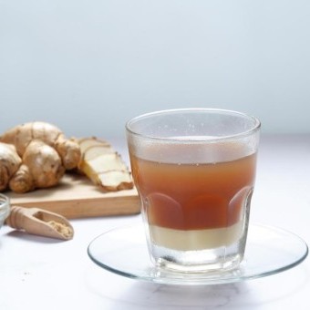 شاي كرك بالزنجبيل