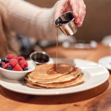 بان كيك بالسيرب سهل وسريع