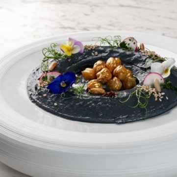 حمص بطحين الفحم