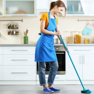 طريقة تنظيف بلاط المطبخ من الصدأ