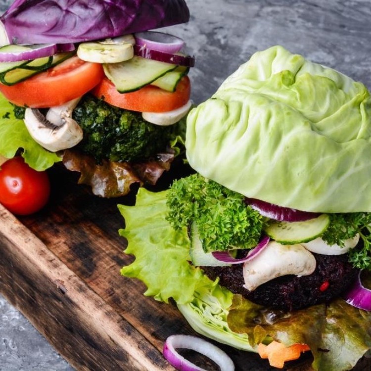 برجر الخس للدايت