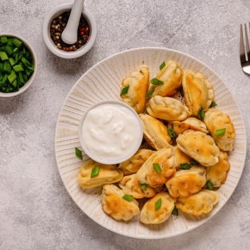 لقيمات مالحة بحشوة الجبنة