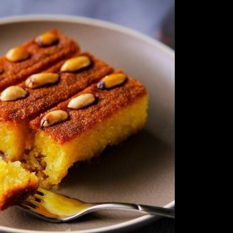 البسبوسة الشرقية بالسميد