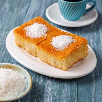 كيكة السميد التركية