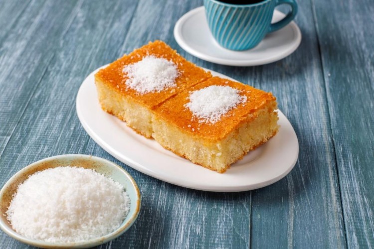 كيكة السميد التركية