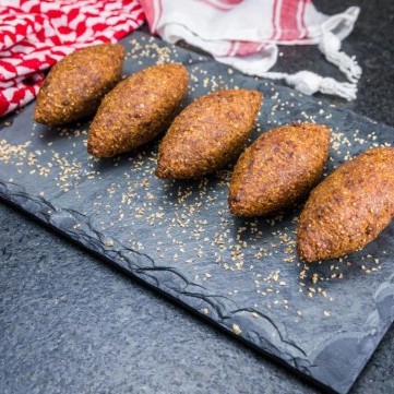 الكبة المقلية على الطريقة الشامية