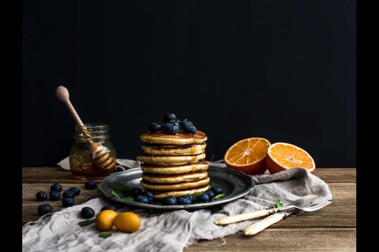 البان كيك بدون بيض