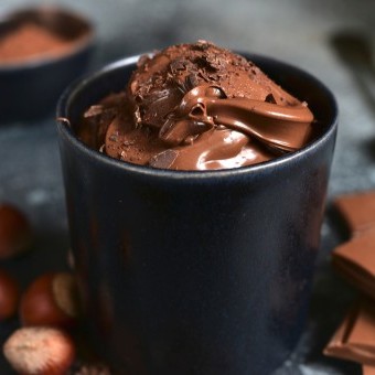 بودينج الشوكولاتة الداكنة للرجيم