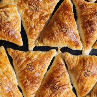 فطائر السبانخ الصحية