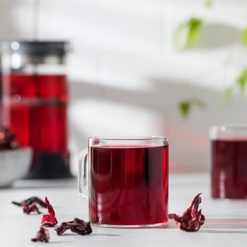 مشروب الكركديه البارد