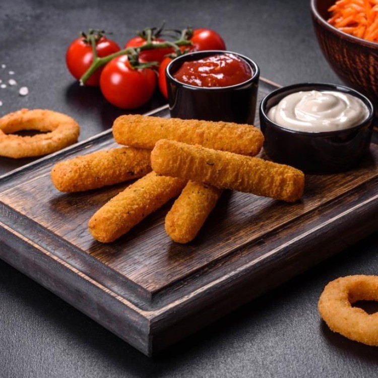 أصابع الجبن المقلية المقرمشة