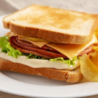 ساندويش الجبن والجامبون