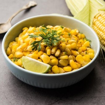 سناك الذرة بالزبدة الساخن السريع