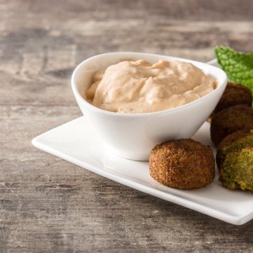 صوص الطحينة للفلافل