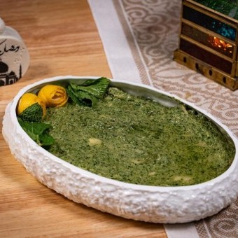 متبل أرضي شوكي والسبانخ بالفيديو