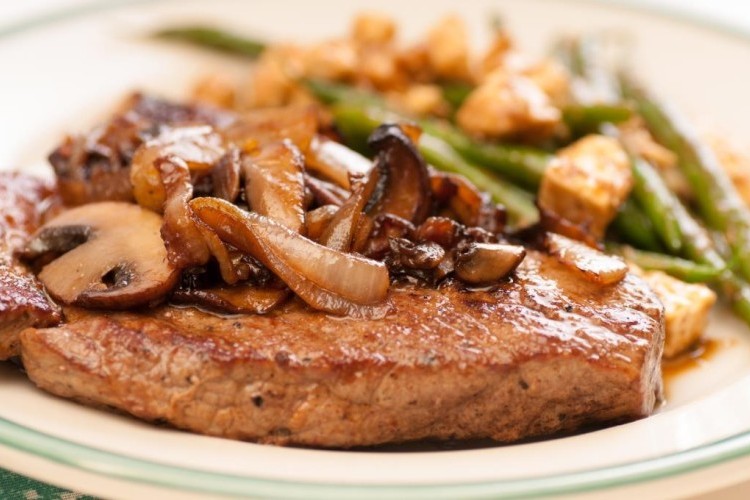 اسكالوب لحم على الأصول