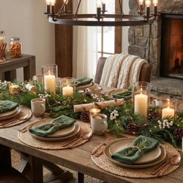 طرق تزيين مائدة رأس السنة 2026