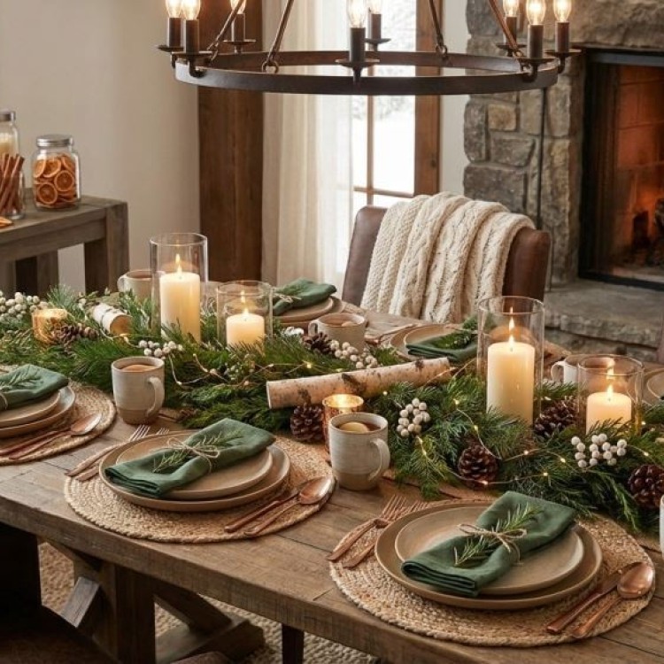 طرق تزيين مائدة رأس السنة 2026