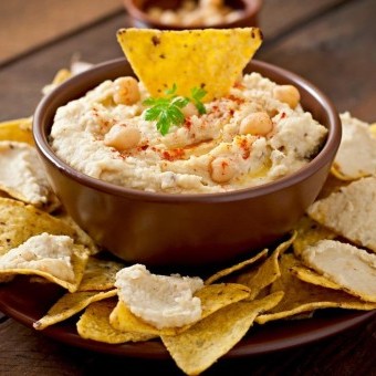 حمص للسحور بدون طحينة