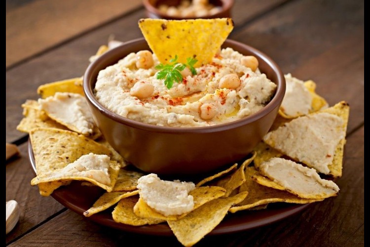 حمص للسحور بدون طحينة