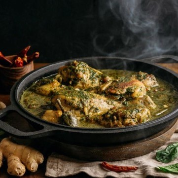 ملوخية بالدجاج