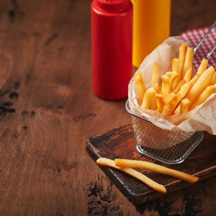 قلي البطاطس المقلية