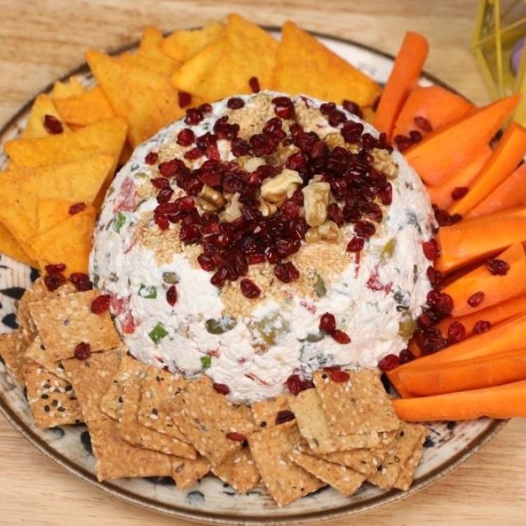 سناك جبن القريش والفيتا بالفيديو