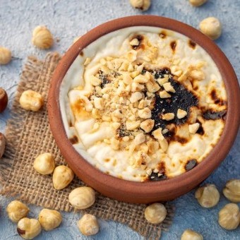 أم علي بالقشطة والكراميل