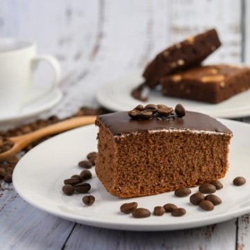 كيكة القهوة والشوكولاتة