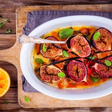 تين مخبوز أو مُحمَّر