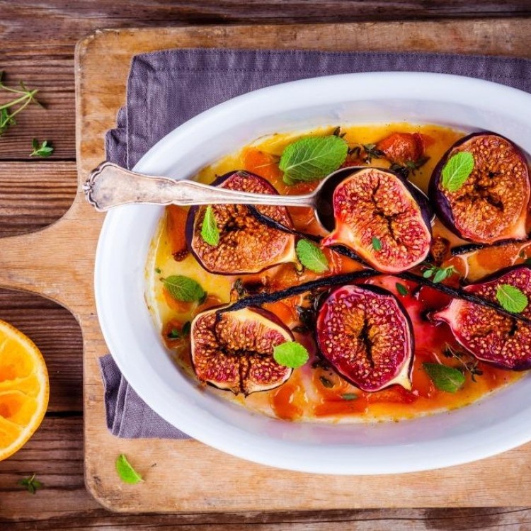 تين مخبوز أو مُحمَّر