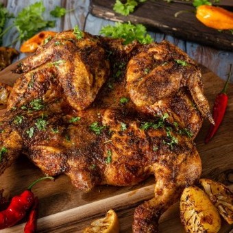 دجاج تركي بالفرن