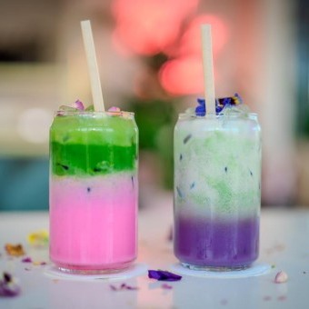 ماتشا الفراولة