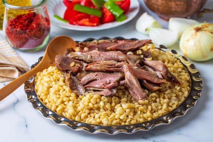 الفريكة باللحم