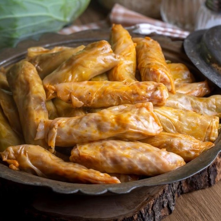 لفائف الكرنب المحشية بالبرغل