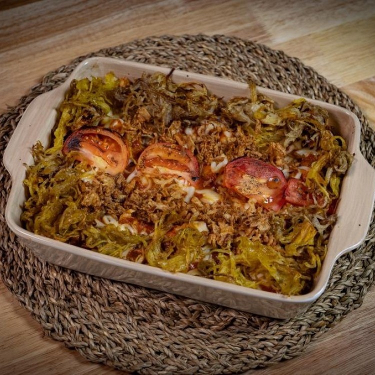 صينية بتر تشكن مع الأرز بالفيديو