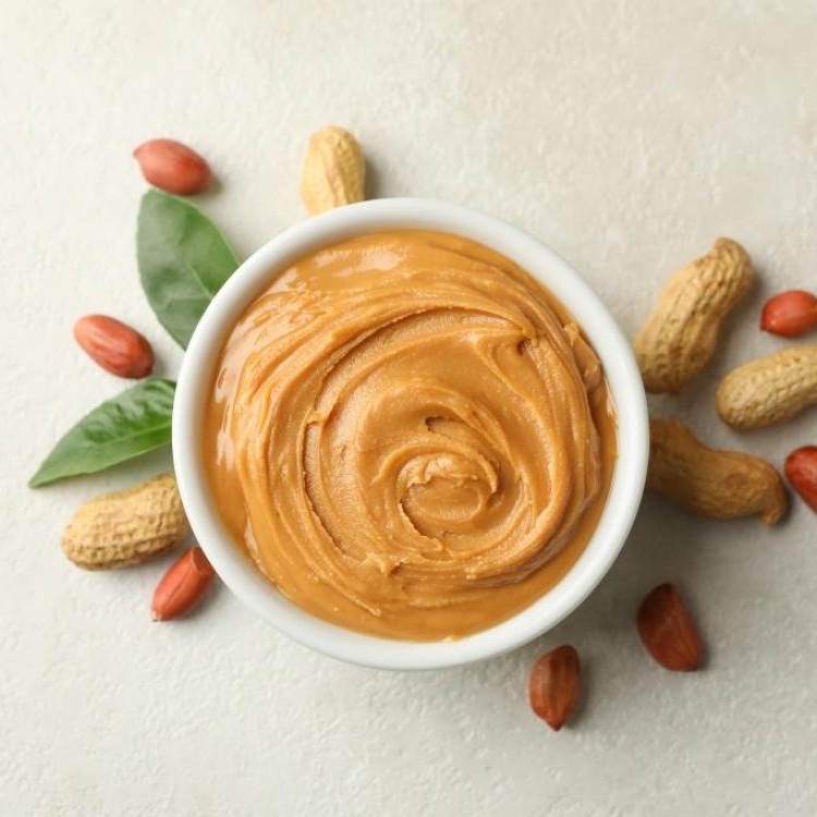 زبدة الفول السوداني بدون زيت