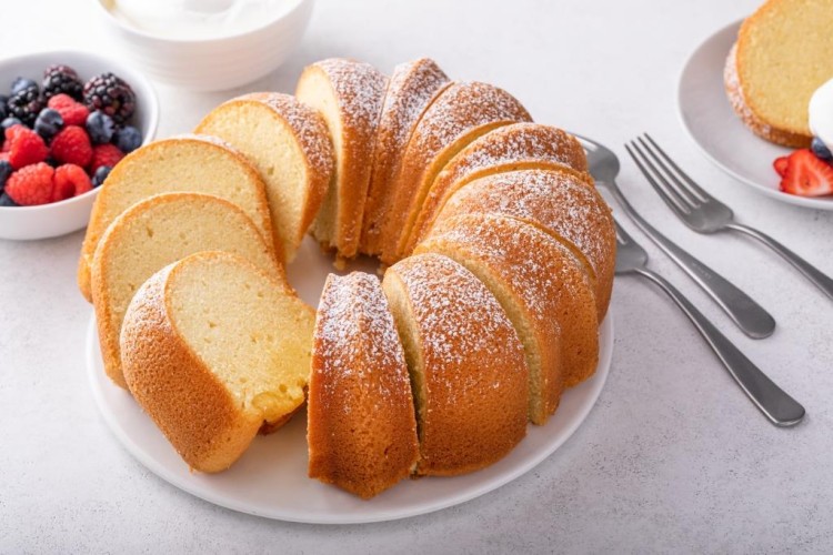 كيك الزبادي السهل