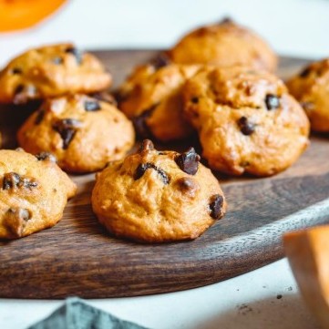 كوكيز اليقطين بالقرفة والزنجبيل