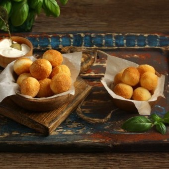 لقيمات مالحة محشية بالجبن