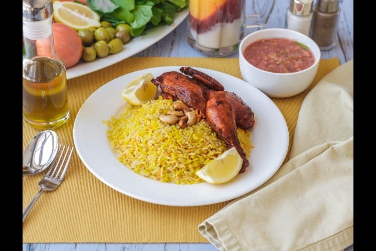 مندي الدجاج بالفرن